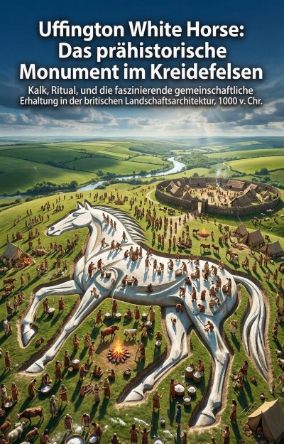 'Cover von Uffington White Horse: Das prähistorische Monument im Kreidefelsen'-Cover