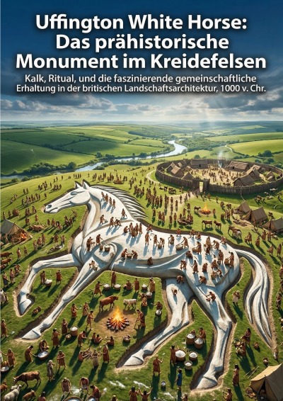 'Cover von Uffington White Horse: Das prähistorische Monument im Kreidefelsen'-Cover