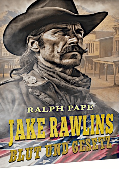 'Cover von Jake Rawlins „Blut und Gesetz“ Band 1'-Cover