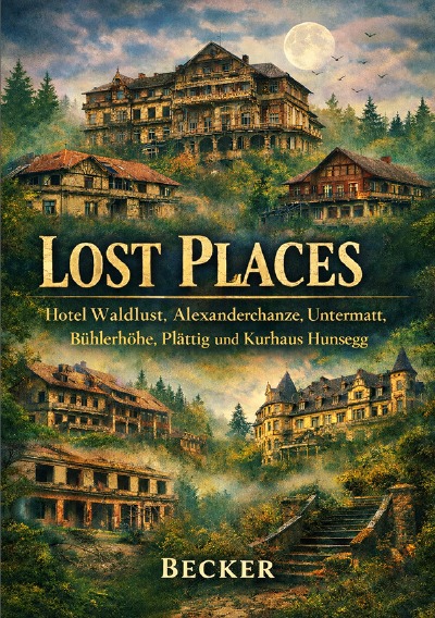 'Cover von Lost Places I Hotel Waldlust, Alexanderchanze, Untermatt, Bühlerhöhe, Plättig und Kurhaus Hunsegg'-Cover