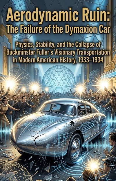 'Cover von Aerodynamic Ruin: The Failure of the Dymaxion Car'-Cover
