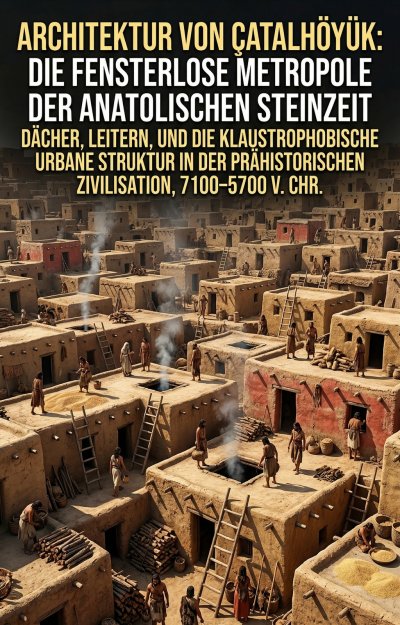 'Cover von Architektur von Çatalhöyük: Die fensterlose Metropole der anatolischen Steinzeit'-Cover