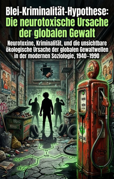 'Cover von Blei-Kriminalität-Hypothese: Die neurotoxische Ursache der globalen Gewalt'-Cover