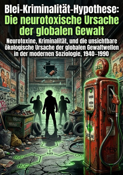 'Cover von Blei-Kriminalität-Hypothese: Die neurotoxische Ursache der globalen Gewalt'-Cover