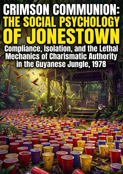 'Cover von Crimson Communion: The Social Psychology of Jonestown'-Cover