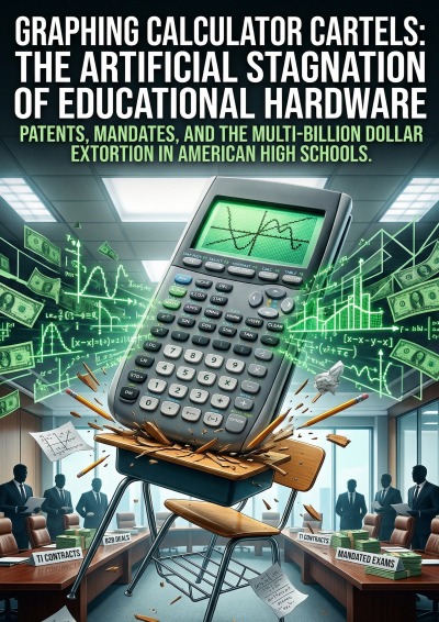 'Cover von Graphing Calculator Cartels: The Artificial Stagnation of Educational Hardware'-Cover