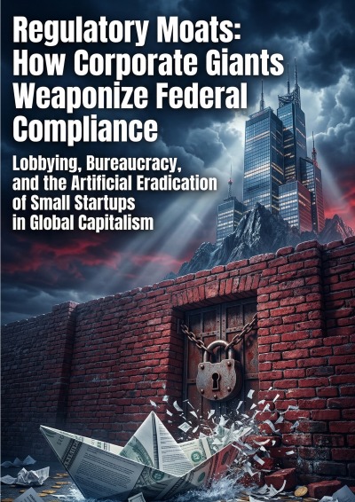 'Cover von Regulatory Moats: How Corporate Giants Weaponize Federal Compliance'-Cover