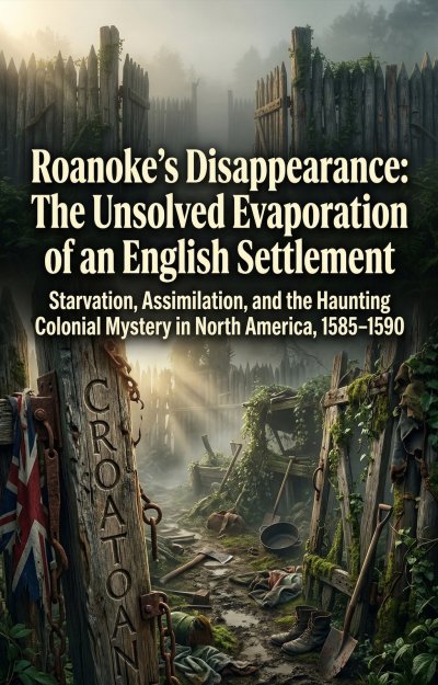 'Cover von Roanoke’s Disappearance: The Unsolved Evaporation of an English Settlement'-Cover