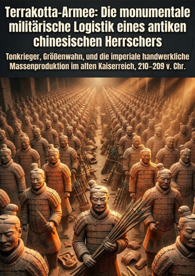 'Cover von Terrakotta-Armee: Die monumentale militärische Logistik eines antiken chinesischen Herrschers'-Cover