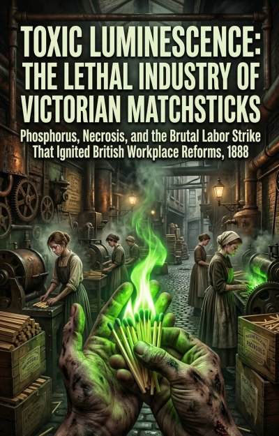 'Cover von Toxic Luminescence: The Lethal Industry of Victorian Matchsticks'-Cover