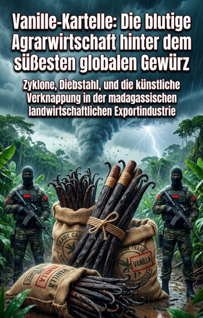 'Cover von Vanille-Kartelle: Die blutige Agrarwirtschaft hinter dem süßesten globalen Gewürz'-Cover
