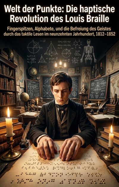 'Cover von Welt der Punkte: Die haptische Revolution des Louis Braille'-Cover