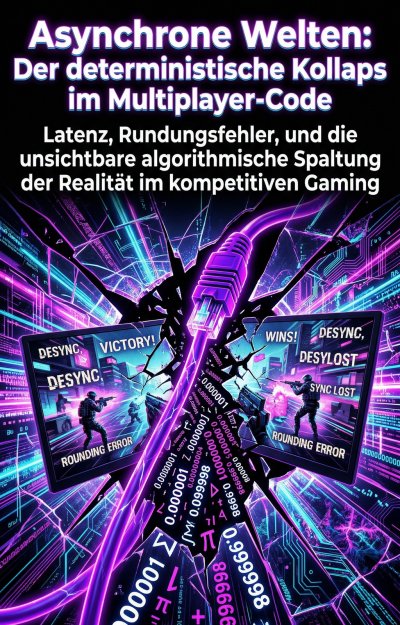 'Cover von Asynchrone Welten: Der deterministische Kollaps im Multiplayer-Code'-Cover