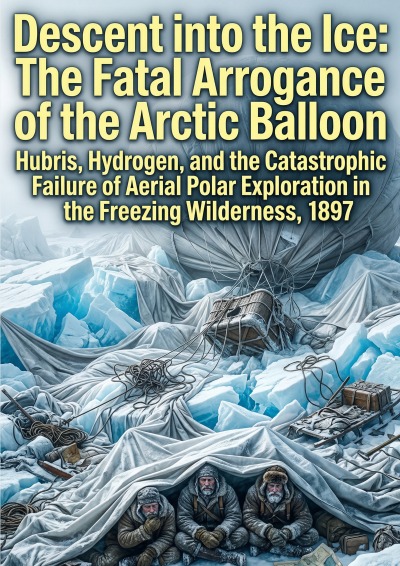 'Cover von Descent into the Ice: The Fatal Arrogance of the Arctic Balloon'-Cover