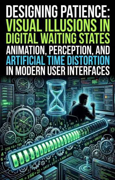 'Cover von Designing Patience: Visual Illusions in Digital Waiting States'-Cover