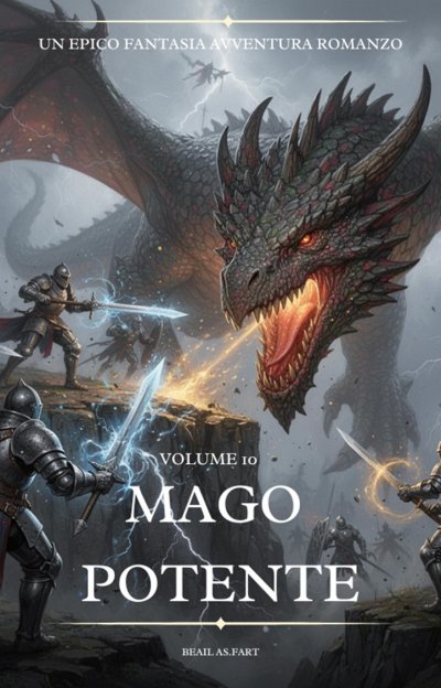 'Cover von Mago Potente:Un Epico Fantasia Avventura Romanzo (Volume 10)'-Cover