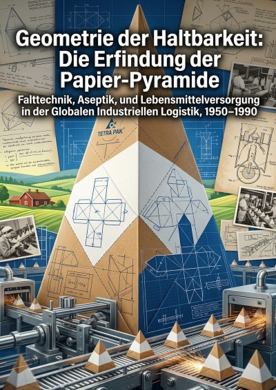'Cover von Geometrie der Haltbarkeit: Die Erfindung der Papier-Pyramide'-Cover
