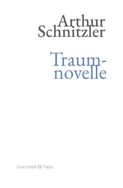 'Cover von Traumnovelle (Giacomelli Press)'-Cover