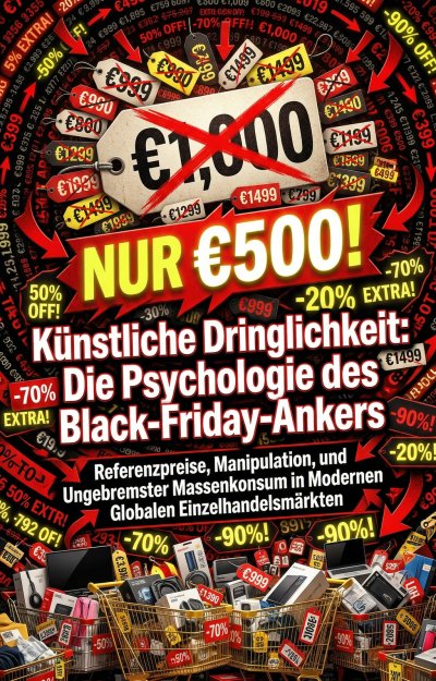 'Cover von Künstliche Dringlichkeit: Die Psychologie des Black-Friday-Ankers'-Cover