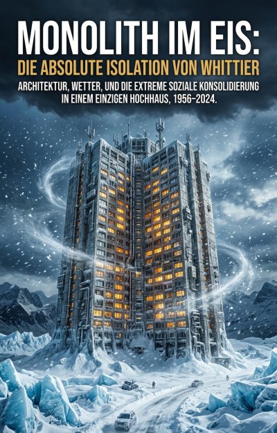 'Cover von Monolith im Eis: Die absolute Isolation von Whittier'-Cover