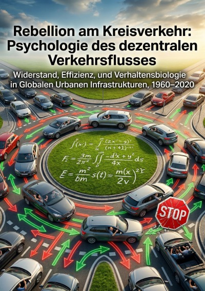'Cover von Rebellion am Kreisverkehr: Psychologie des dezentralen Verkehrsflusses'-Cover