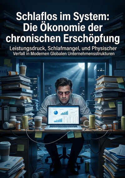 'Cover von Schlaflos im System: Die Ökonomie der chronischen Erschöpfung'-Cover