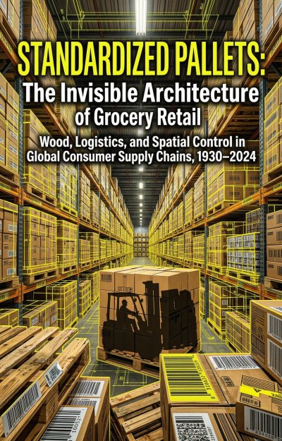 'Cover von Standardized Pallets: The Invisible Architecture of Grocery Retail'-Cover
