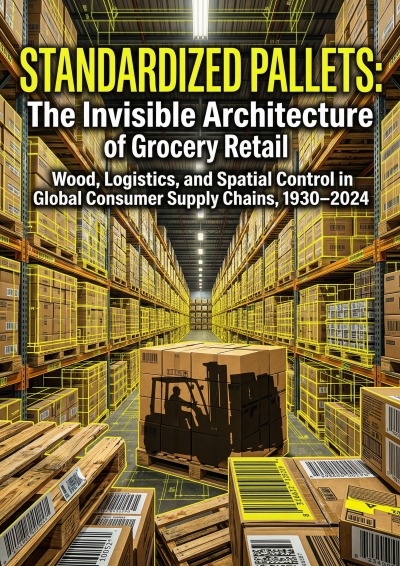 'Cover von Standardized Pallets: The Invisible Architecture of Grocery Retail'-Cover