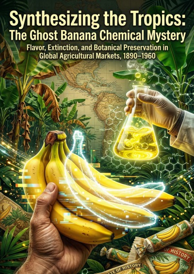 'Cover von Synthesizing the Tropics: The Ghost Banana Chemical Mystery'-Cover