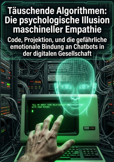 'Cover von Täuschende Algorithmen: Die psychologische Illusion maschineller Empat'-Cover