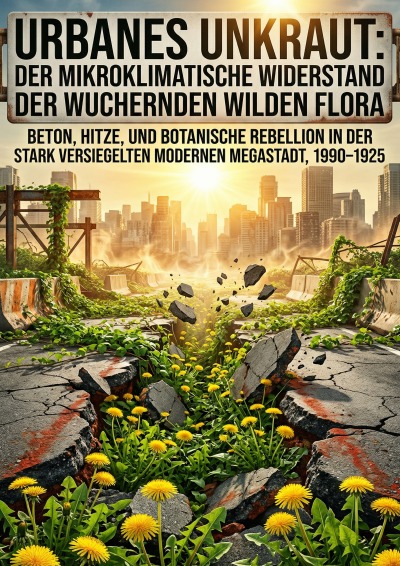 'Cover von Urbanes Unkraut: Der mikroklimatische Widerstand der wuchernden wilden Flora'-Cover