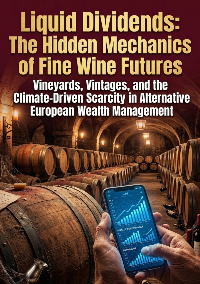 'Cover von Liquid Dividends: The Hidden Mechanics of Fine Wine Futures'-Cover