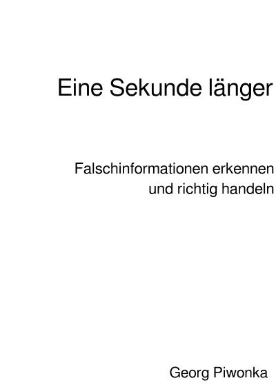 'Cover von Eine Sekunde länger'-Cover