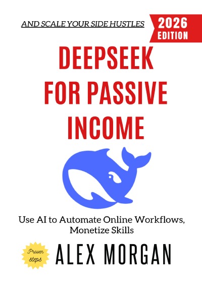 'Cover von Deepseek for Passive Income:'-Cover