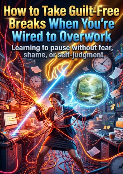 'Cover von How to Take Guilt-Free Breaks When You’re Wired to Overwork'-Cover