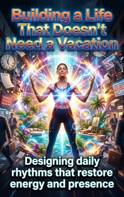 'Cover von Building a Life That Doesn’t Need a Vacation'-Cover