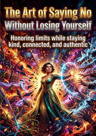 'Cover von The Art of Saying No Without Losing Yourself'-Cover