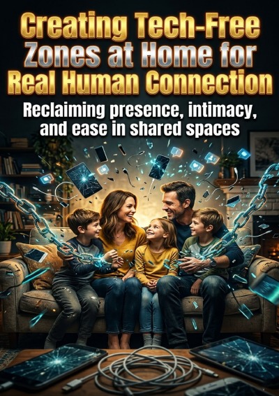 'Cover von Creating Tech-Free Zones at Home for Real Human Connection'-Cover