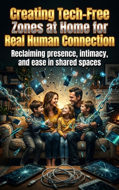'Cover von Creating Tech-Free Zones at Home for Real Human Connection'-Cover