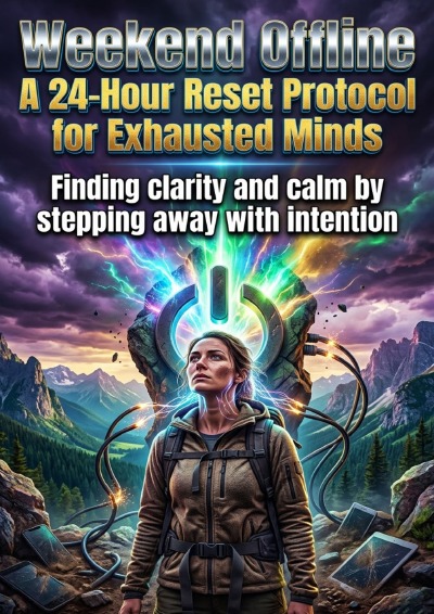 'Cover von Weekend Offline: A 24-Hour Reset Protocol for Exhausted Minds'-Cover