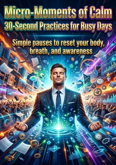 'Cover von Micro-Moments of Calm: 30-Second Practices for Busy Days'-Cover