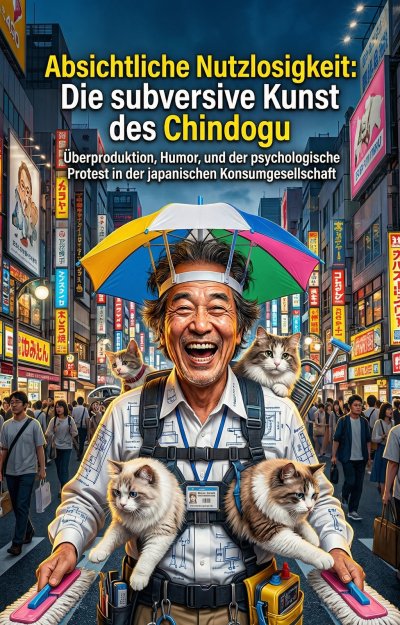 'Cover von Absichtliche Nutzlosigkeit: Die subversive Kunst des Chindogu'-Cover