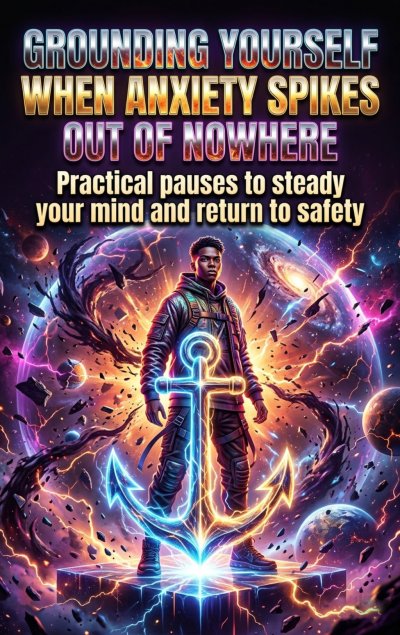 'Cover von Grounding Yourself When Anxiety Spikes Out of Nowhere'-Cover