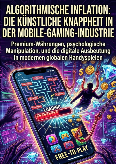 'Cover von Algorithmische Inflation: Die künstliche Knappheit in der Mobile-Gaming-Industrie'-Cover