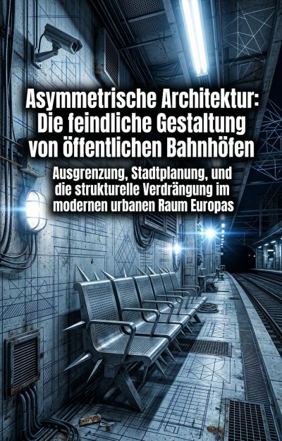 'Cover von Asymmetrische Architektur: Die feindliche Gestaltung von öffentlichen Bahnhöfen'-Cover
