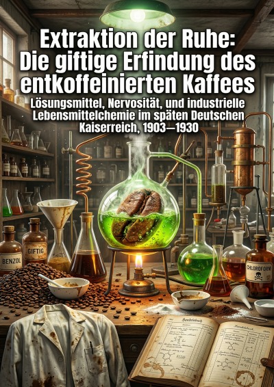 'Cover von Extraktion der Ruhe: Die giftige Erfindung des entkoffeinierten Kaffees'-Cover