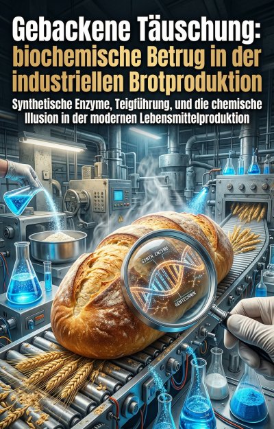 'Cover von Gebackene Täuschung: Der biochemische Betrug in der industriellen Brotproduktion'-Cover