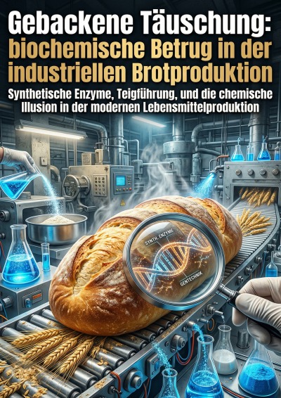 'Cover von Gebackene Täuschung: Der biochemische Betrug in der industriellen Brotproduktion'-Cover
