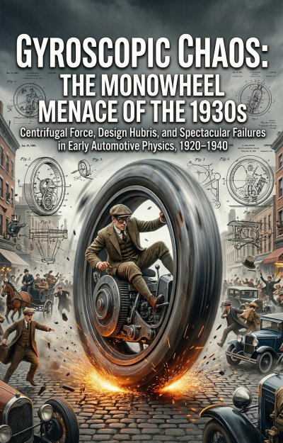 'Cover von Gyroscopic Chaos: The Monowheel Menace of the 1930s'-Cover