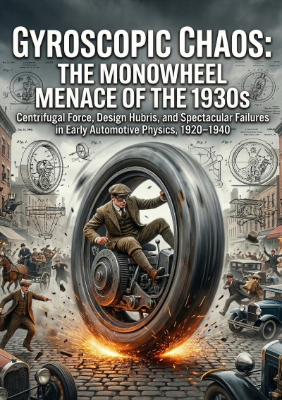 'Cover von Gyroscopic Chaos: The Monowheel Menace of the 1930s'-Cover